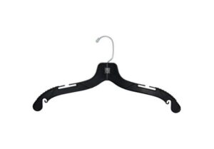 Recycled Black 17" Non-Slip Sweater Hanger