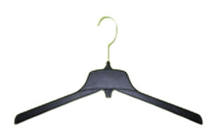 Recycled Black 19" Coat Hanger