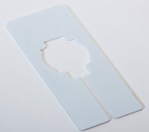 White rectangular size/merchandise dividers