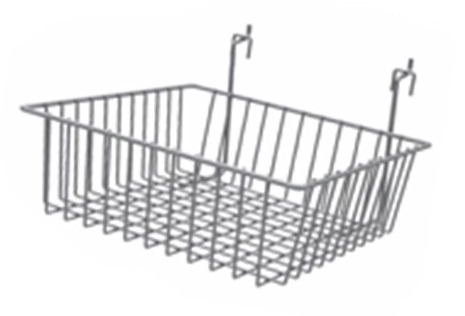 4" deep wire basket accessory